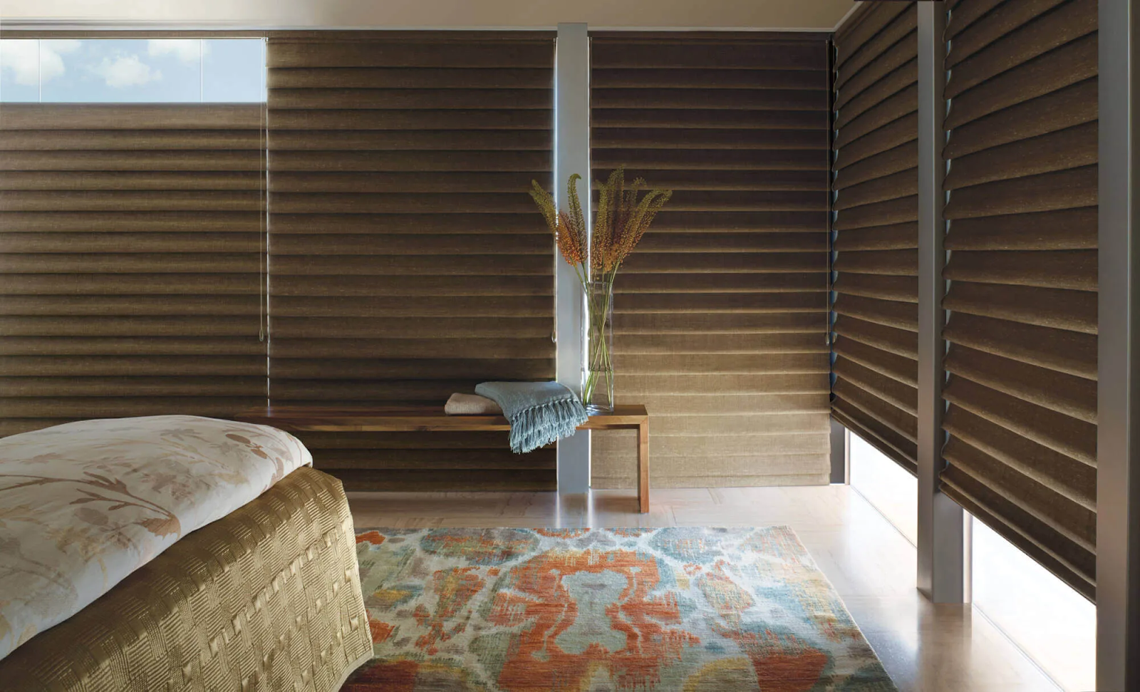 Roman Shades for Bedrooms in Hoboken