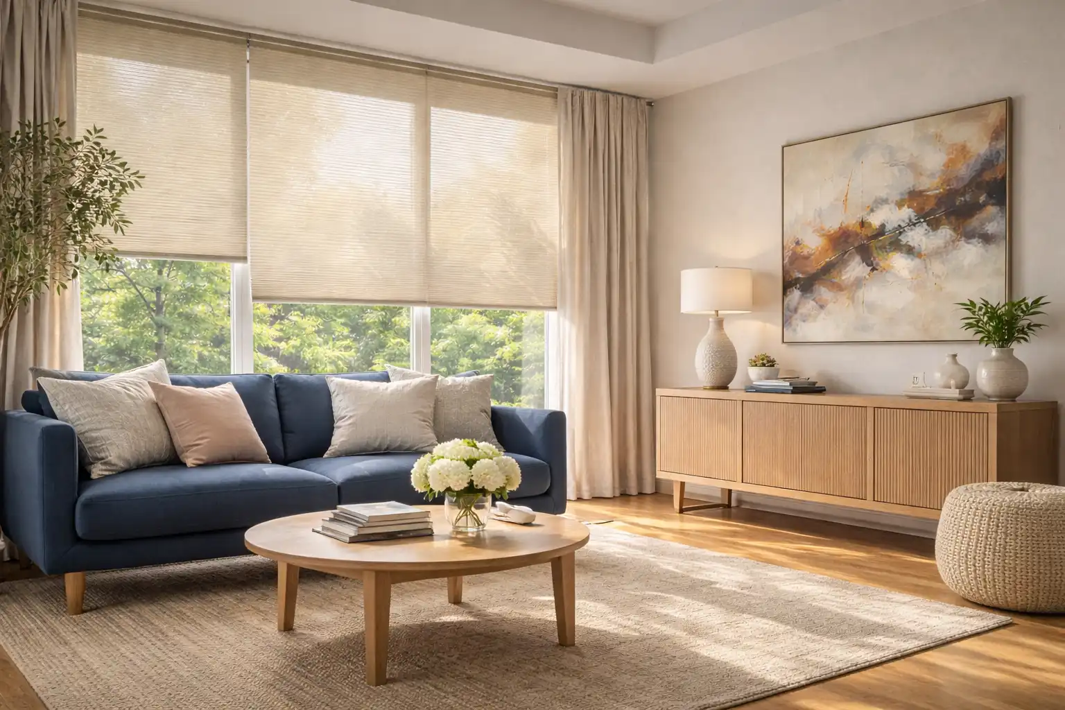 Protecting Furniture, Flooring & Artwork from Sun Damage with the Right Window Treatments